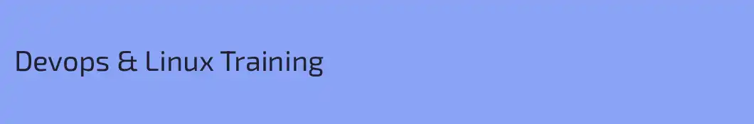 Devops & Linux Training
